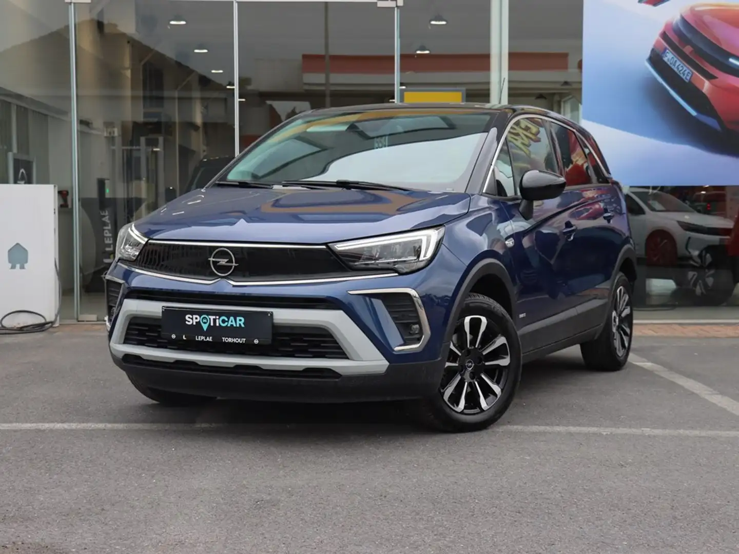 Opel Crossland 1.2T 110 PK BLITZ|ECC|CAMERA| Bleu - 1