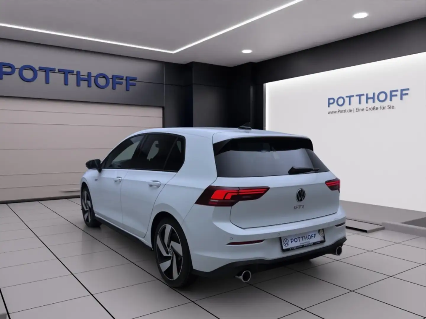 Volkswagen Golf GTI Blanc - 2