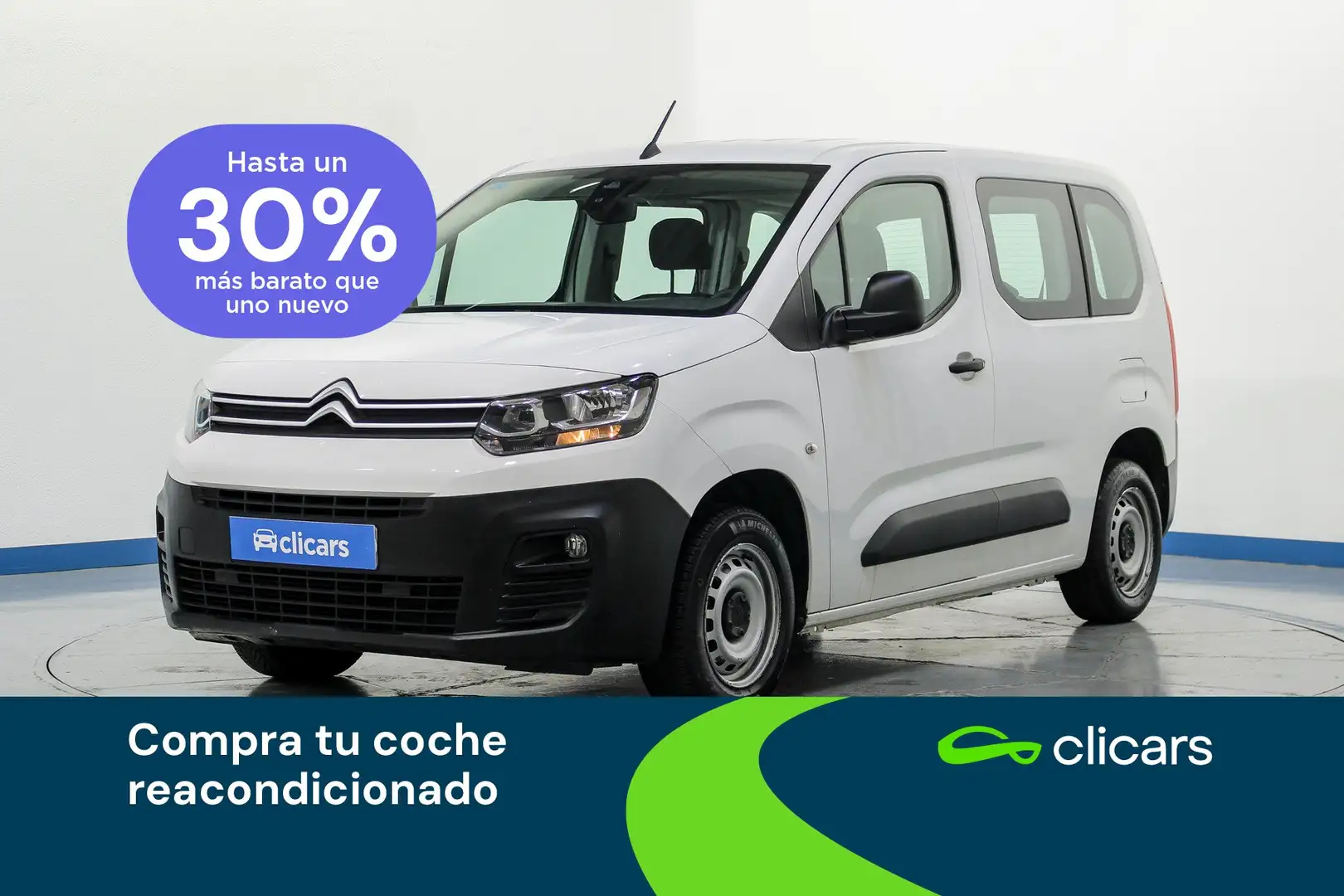 Citroen Berlingo BlueHDi S&S Talla M Live 100 Blanco - 1