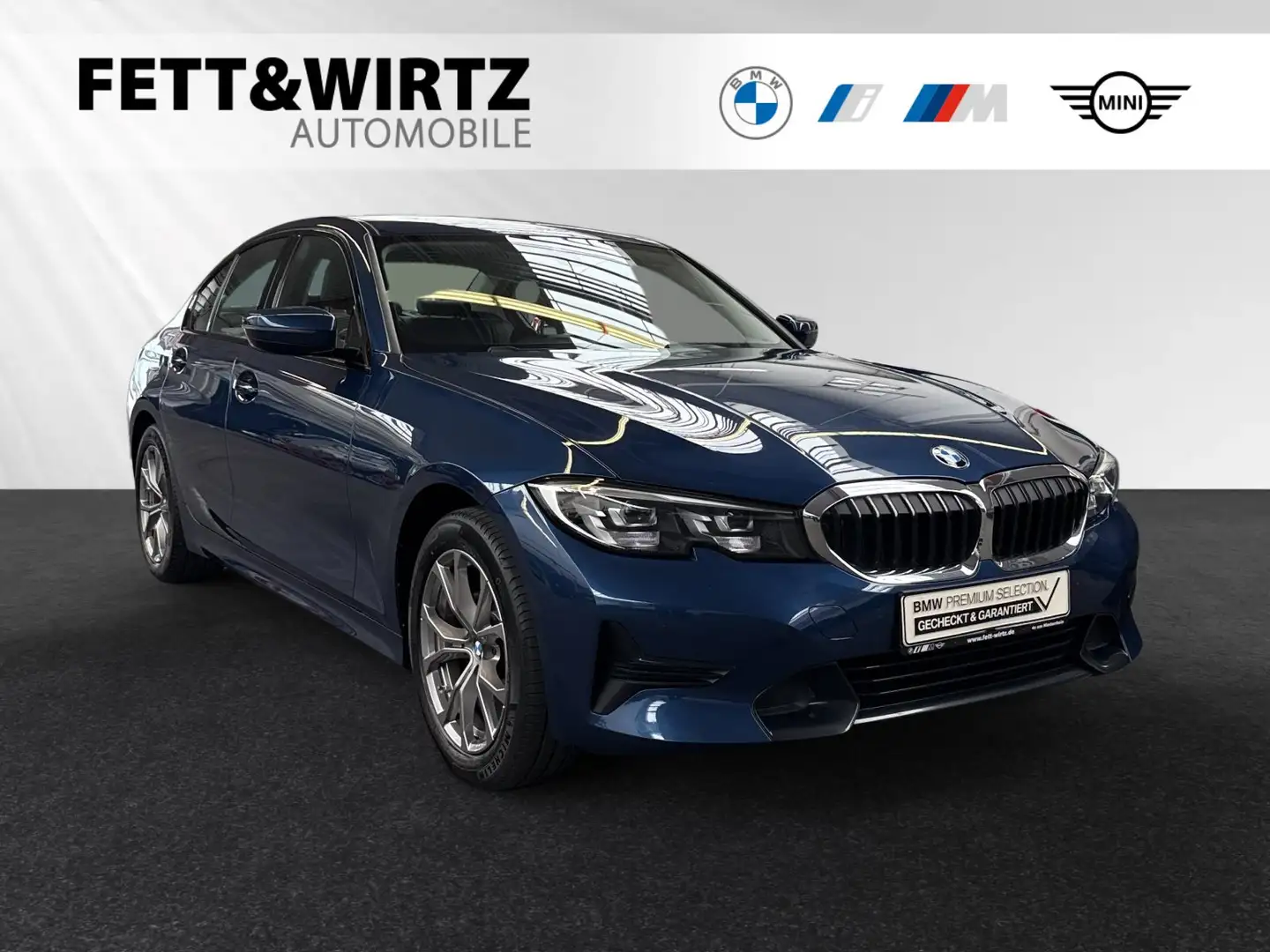 BMW 320 i SportLine|HiFi|DAB|SHZ|PDC Bleu - 1