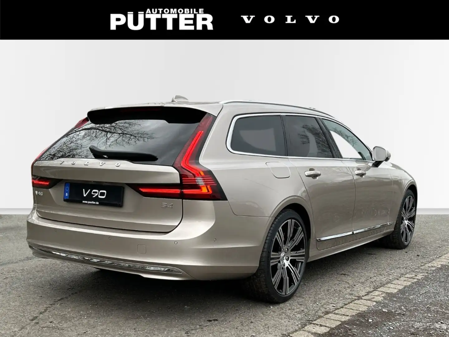 Volvo V90 B4 Diesel Plus Bright 20'' ACC 360 Kamera StandHZG Silber - 2