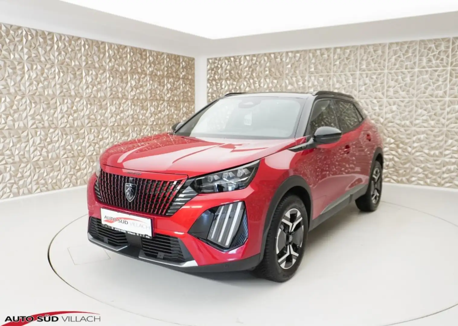 Peugeot 2008 GT Hybrid 145 e-DCS6 Rot - 2