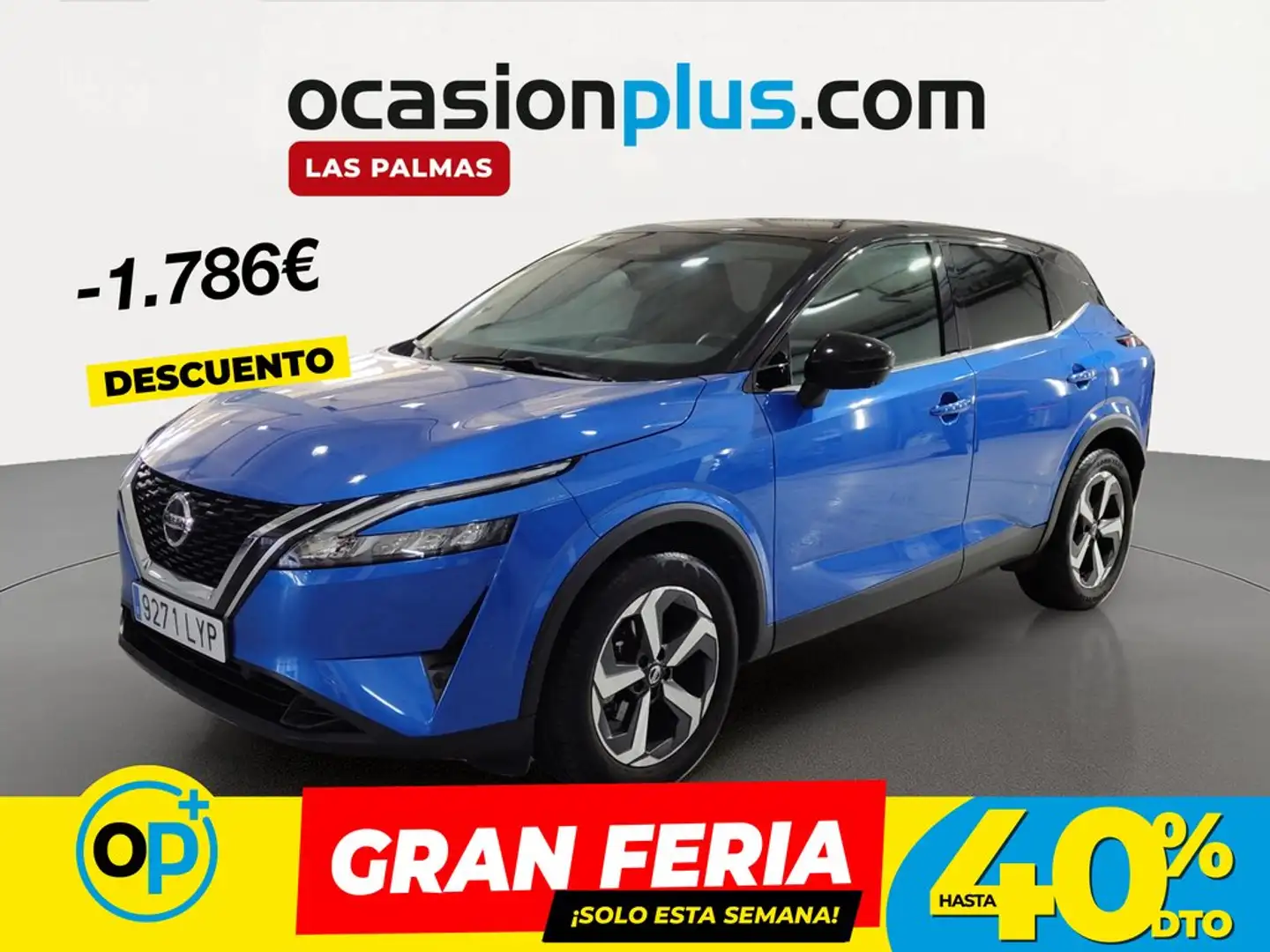 Nissan Qashqai 1.3 DIG-T mHEV 12V N-Connecta 4x2 103kW Azul - 1
