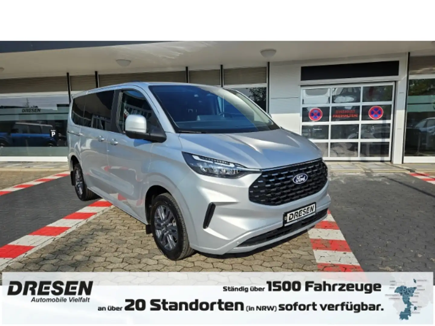 Ford Tourneo Custom Titanium 320 L1+ Automatikgetriebe + Klimaautomati Ezüst - 1