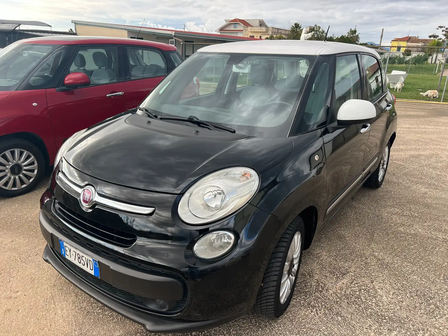 Fiat 500L 500L 2015 1.3 mjt Lounge 85cv Schwarz - 1