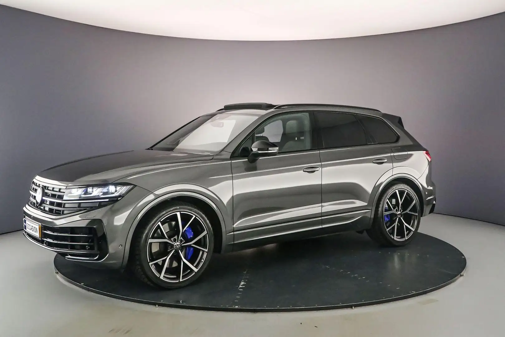 Volkswagen Touareg R 3.0 TSI eHybrid 462pk Tiptronic Trekhaak, Luchtv Grijs - 1