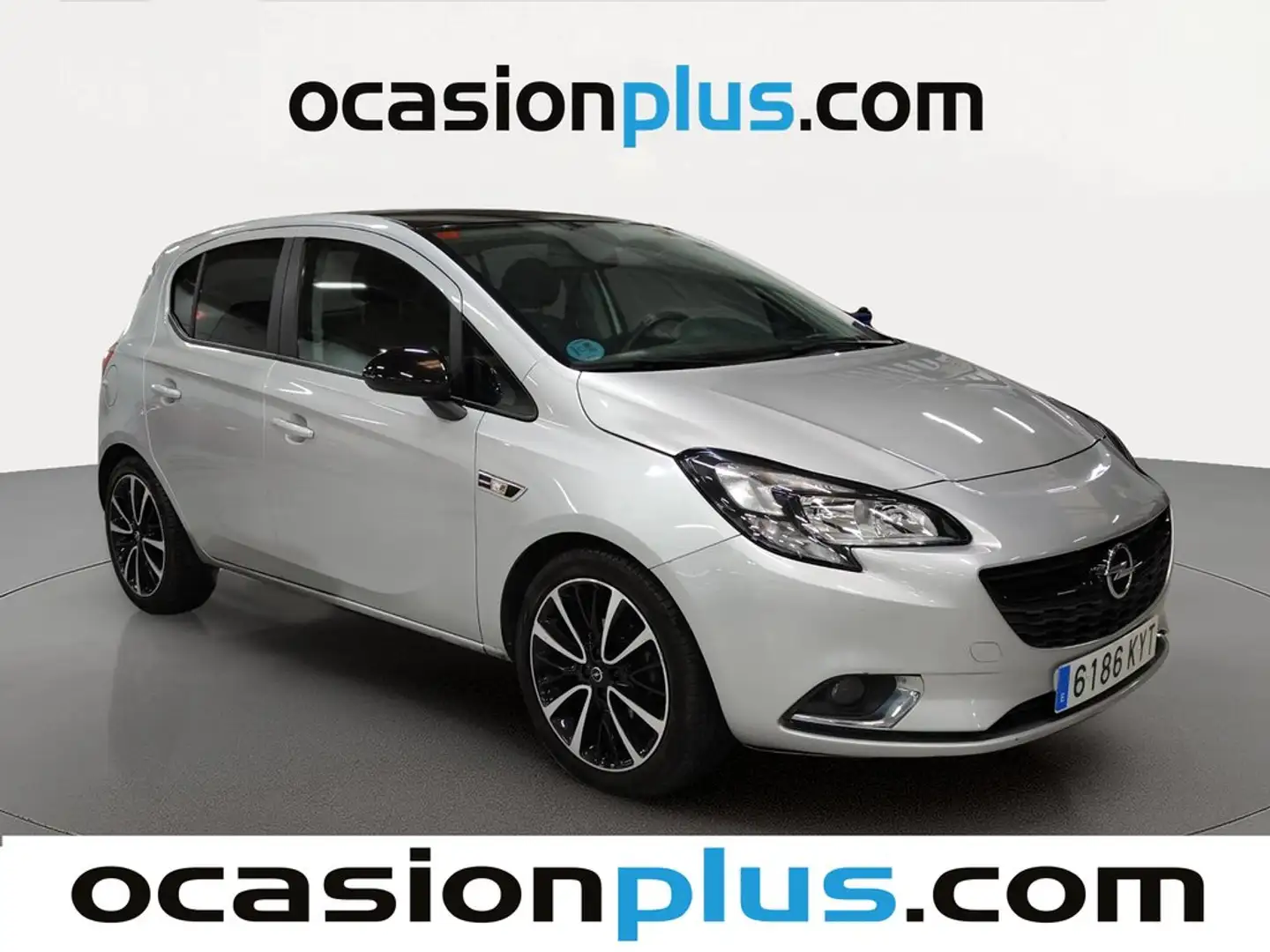 Opel Corsa 1.4 Design Line 90 Aut. Gris - 2