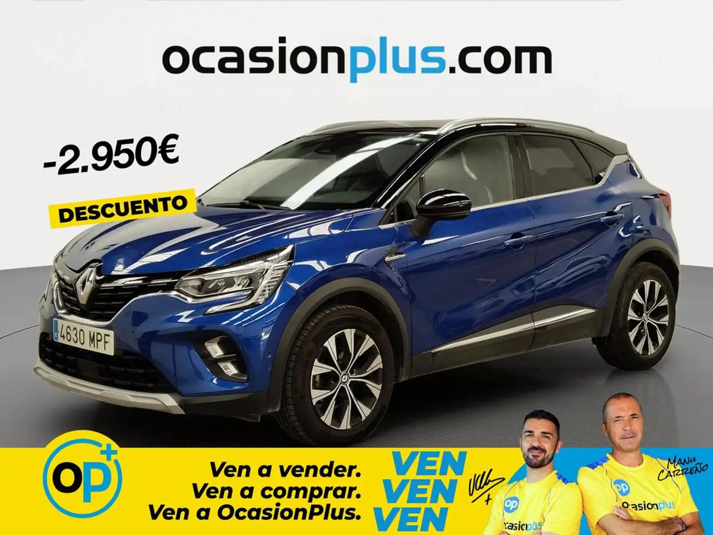 Renault Captur TCe Techno 67kW Azul - 1