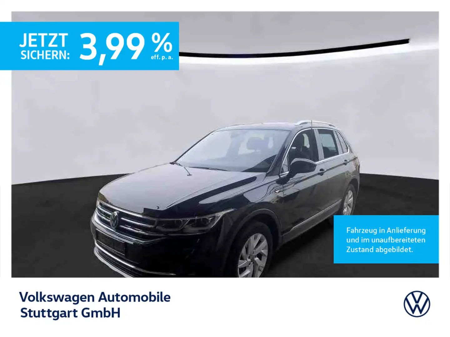 Volkswagen Tiguan Elegance 2.0 TDI DSG Navi Kamera Pano AHK Schwarz - 1