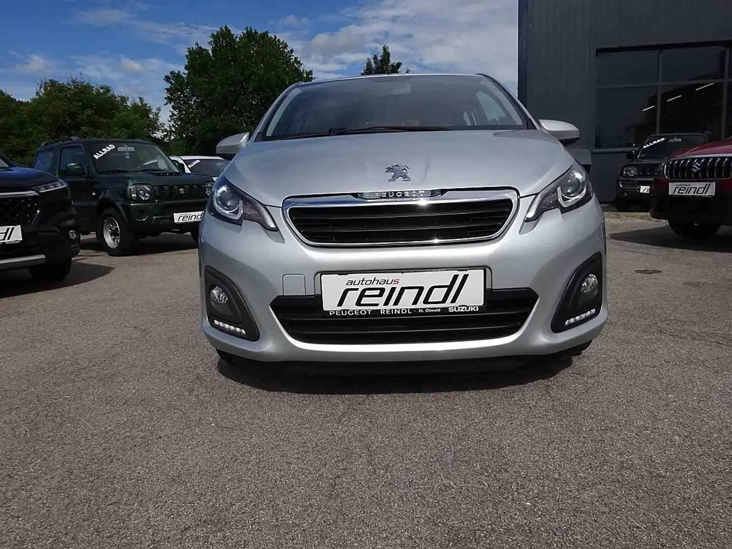 Peugeot 108 1,0 VTi 72 Active, Klima, El.FH-vorne, Funk-ZV.... Silber - 2