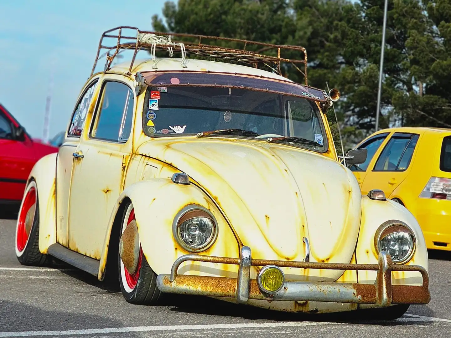 Volkswagen Käfer 1968 Rat Look Bej - 2