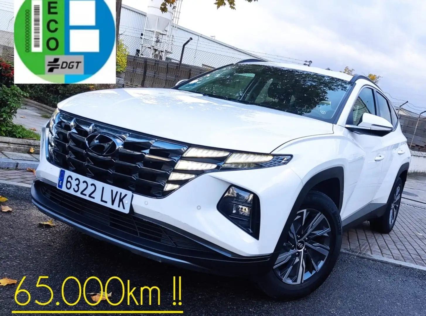 Hyundai TUCSON 1.6 TGDI HEV Maxx Safe AT Blanc - 1
