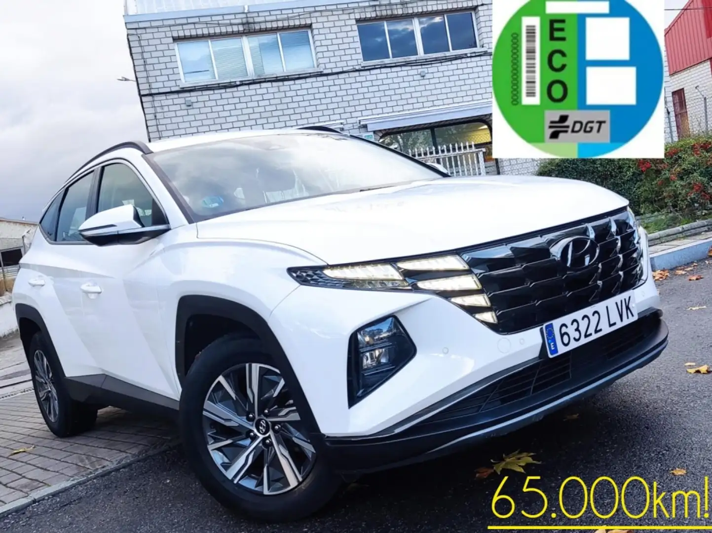 Hyundai TUCSON 1.6 TGDI HEV Maxx Safe AT Blanc - 2