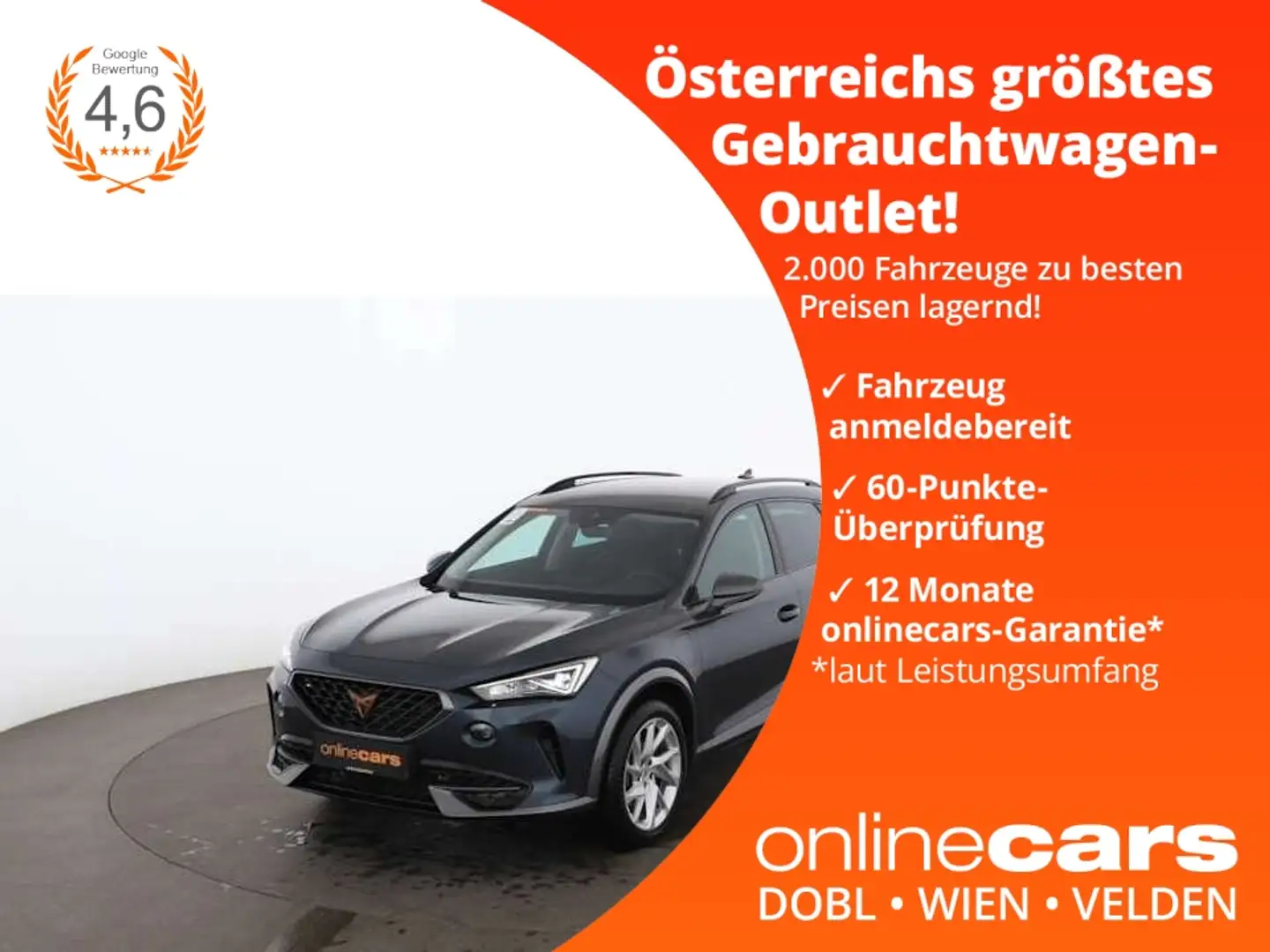 CUPRA Formentor 1.4 eHybrid PHEV 150/204 Aut LED RADAR Grau - 1