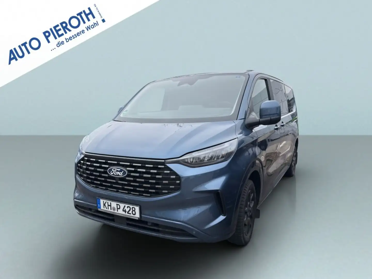 Ford Tourneo Custom 320 L2H1 VA Titanium Blauw - 1