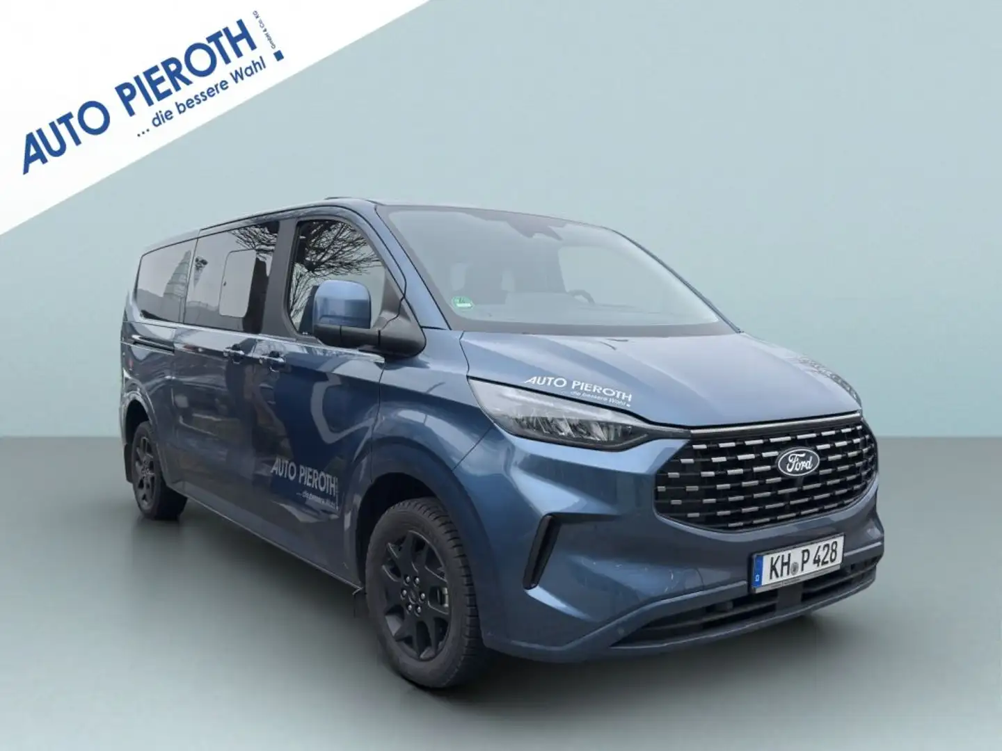 Ford Tourneo Custom 320 L2H1 VA Titanium Blauw - 2