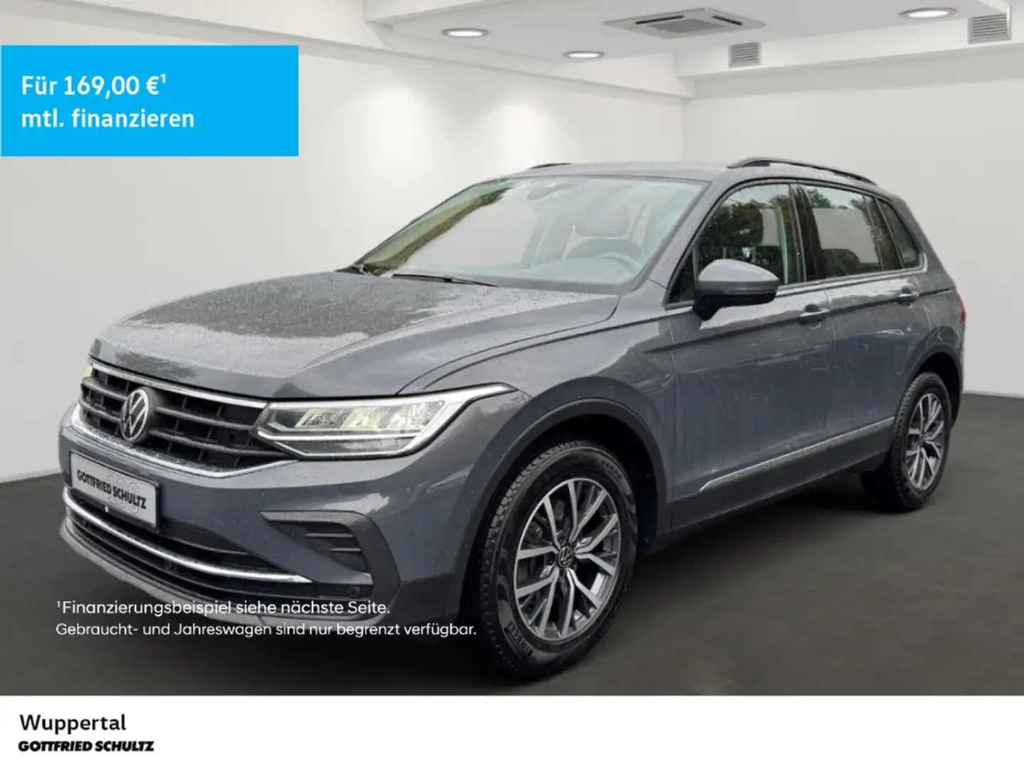 Volkswagen Tiguan 1.5 TSI Life LED NAVI ACC SHZ PDC LM ZV Grau - 1