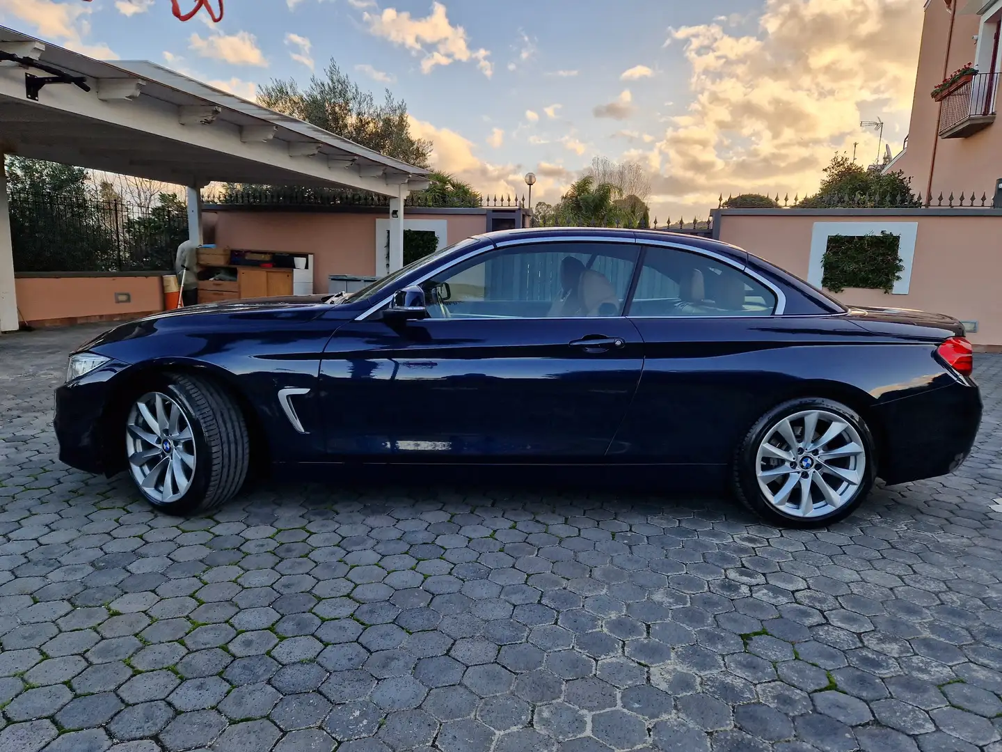 BMW 420 420i Cabrio Luxury Blu/Azzurro - 2