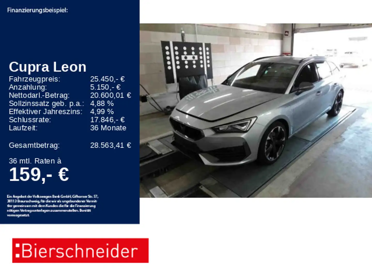 CUPRA Leon SP 1.4 TSI eHybrid ACC NAVI SHZ CAM 18 Silber - 1