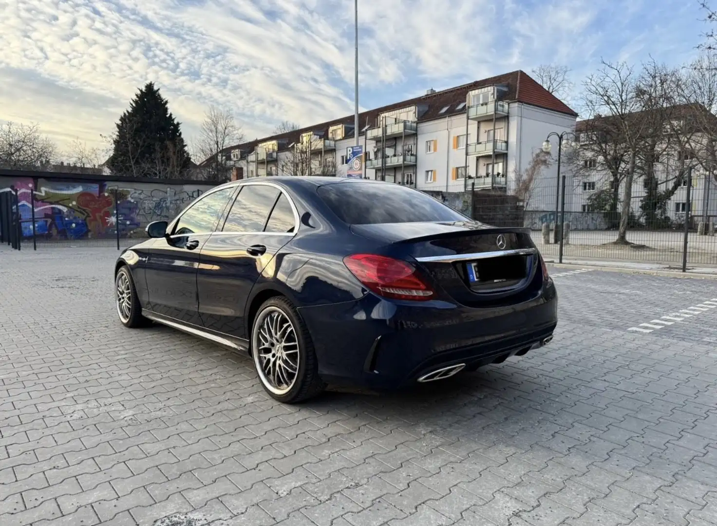 Mercedes-Benz C 250 7G-TRONIC AMG Line Blue - 2