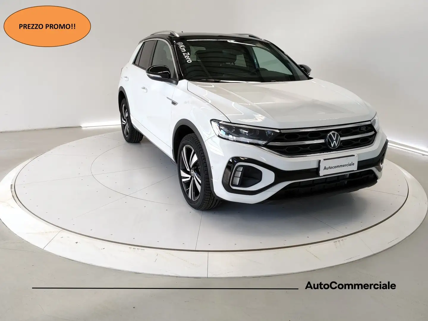 Volkswagen T-Roc 2.0 TDI SCR 150 CV DSG R-Line Plus Weiß - 1