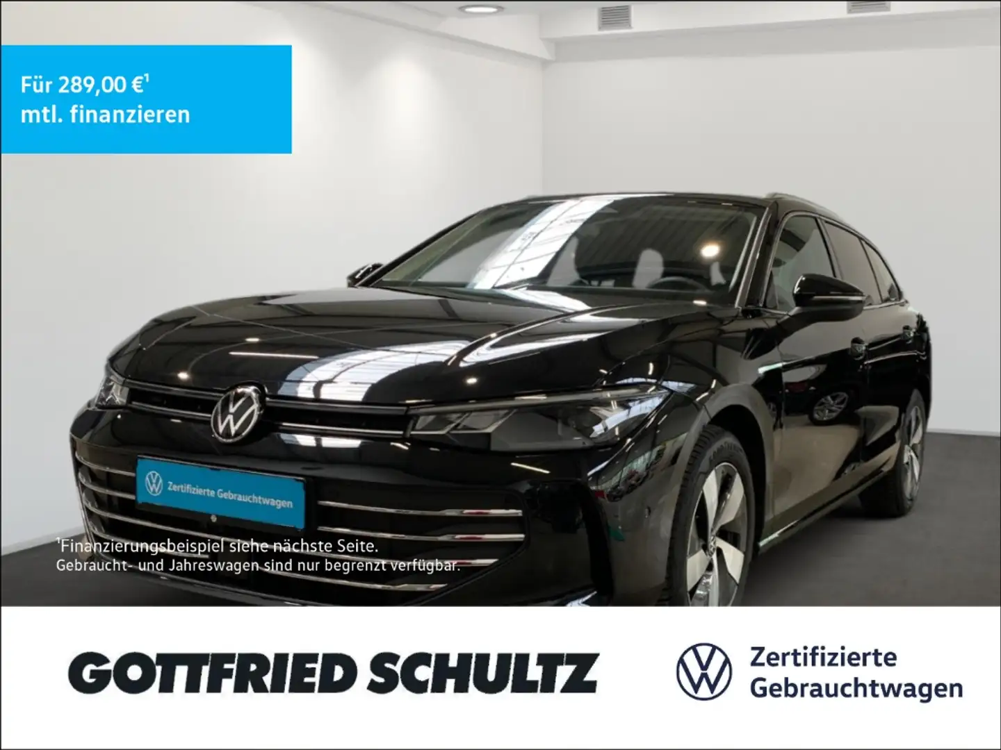 Volkswagen Passat Variant BUISNESS eTSI DSG AHK LED NAVI SITZHEIZUNG EINPARK Negro - 1