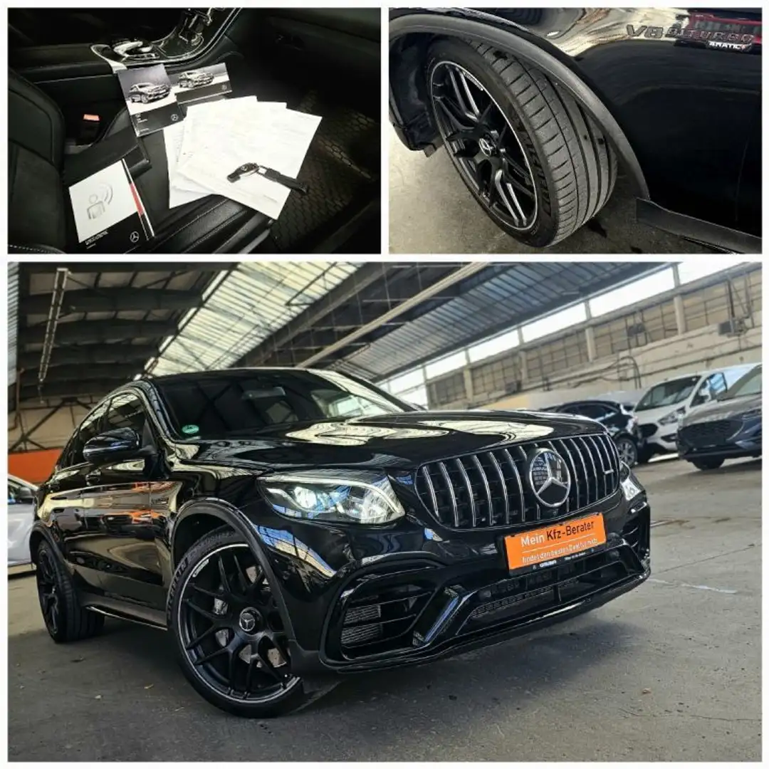 Mercedes-Benz GLC 63 AMG AMGGLC63 4Matic+SportSpeedshiftKEYLESSDISTRONIC Schwarz - 1