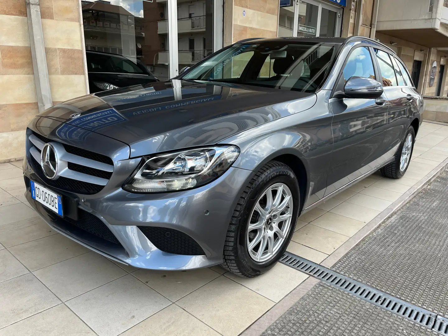 Mercedes-Benz C 200 C SW 200 d Business auto Grigio - 1