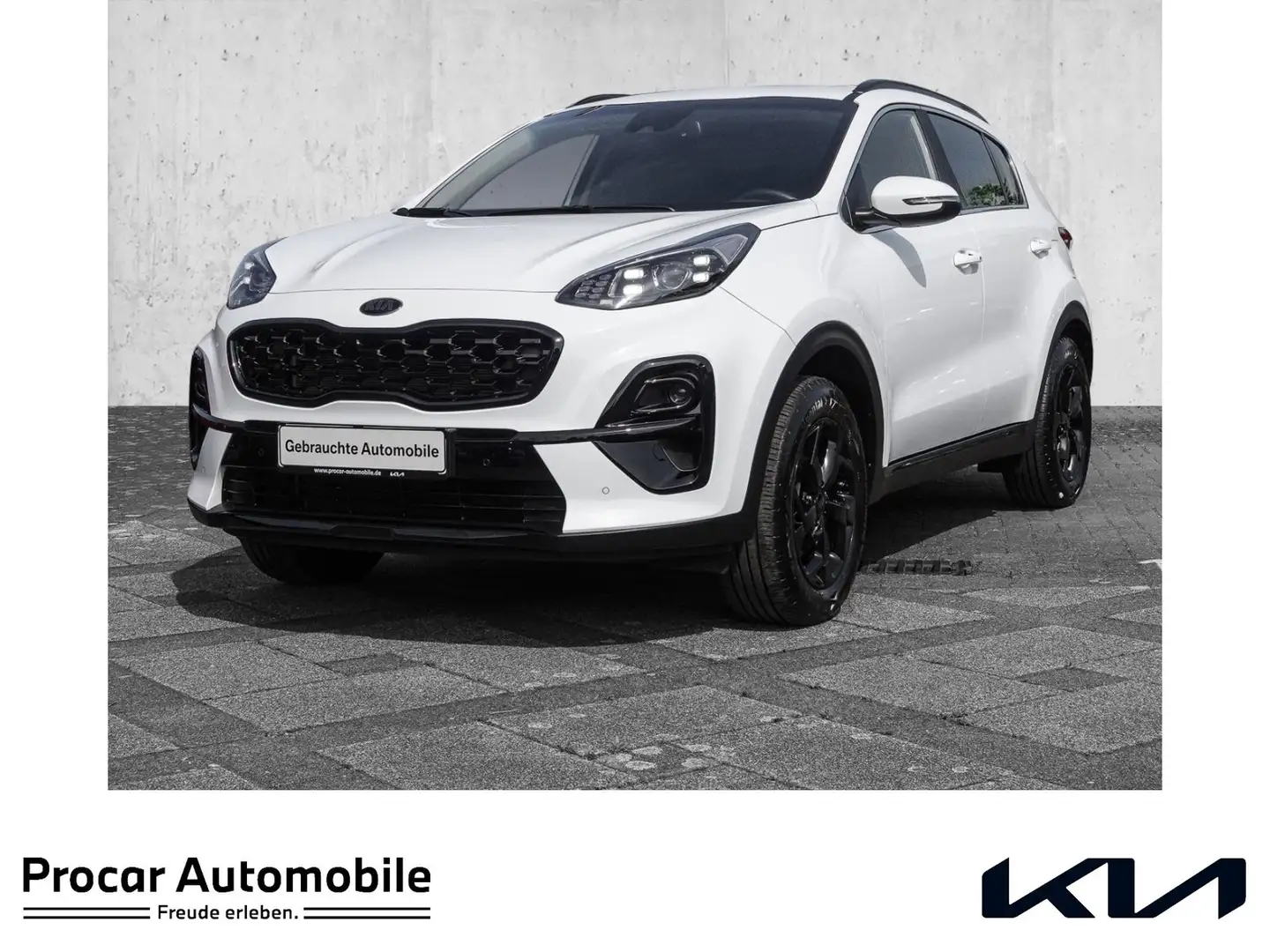 Kia Sportage 1.6 Black Edition LM17 PDC Klima ISOFIX RFK DAB+ Bianco - 1