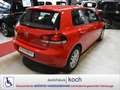 Volkswagen Golf VI 1.6 TDI Move wenig Kilometer Rot - thumbnail 3