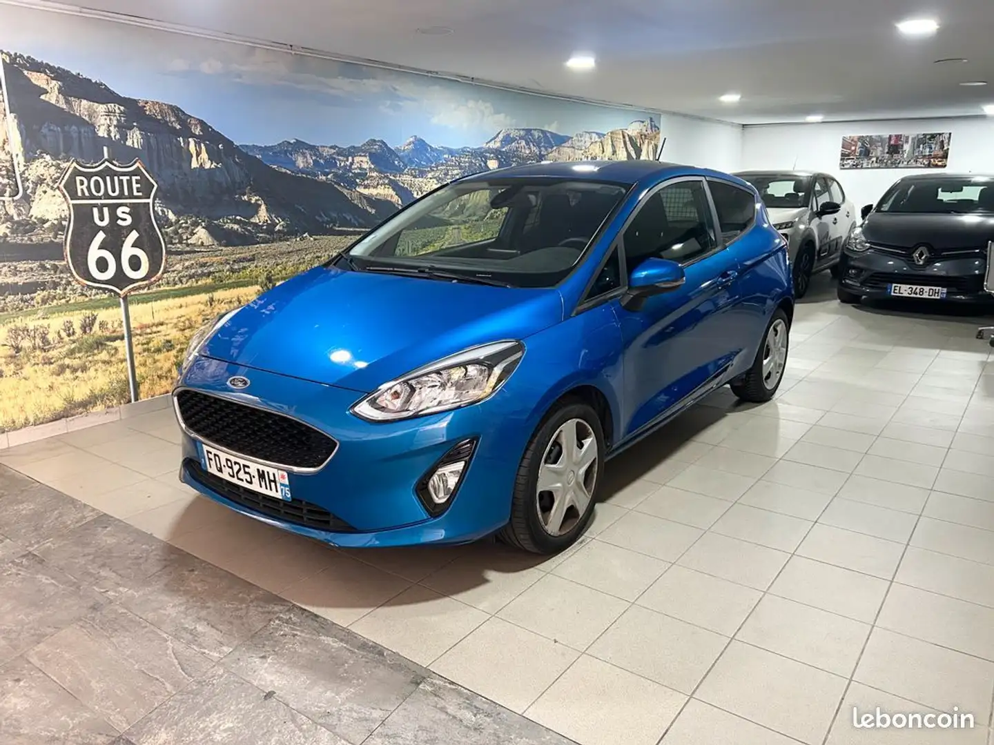 Ford Fiesta 1.5 TDCi 85ch 2 Places TVA RÉCUPÉRABLE Blauw - 1