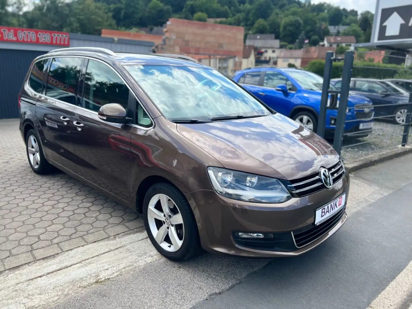 Volkswagen Sharan 2.0 TDI Comfortline* BMT*Klima* Navi*AHK* Marrone - 2