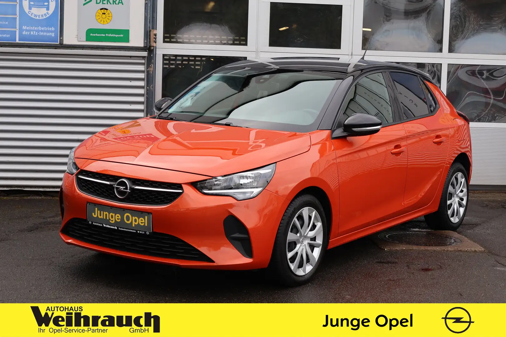 Opel Corsa 5-T 1.2 Turbo Edition+Navi+Einparkhilfe+ Orange - 1