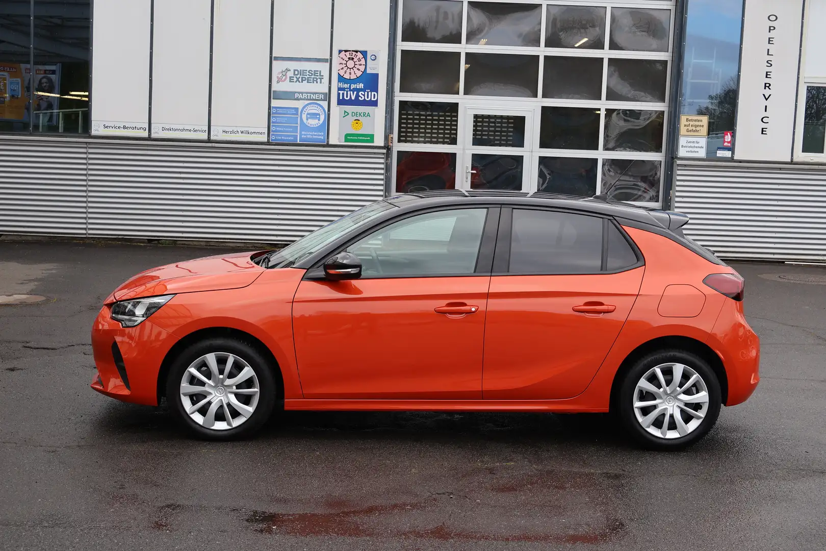Opel Corsa 5-T 1.2 Turbo Edition+Navi+Einparkhilfe+ Arancione - 2