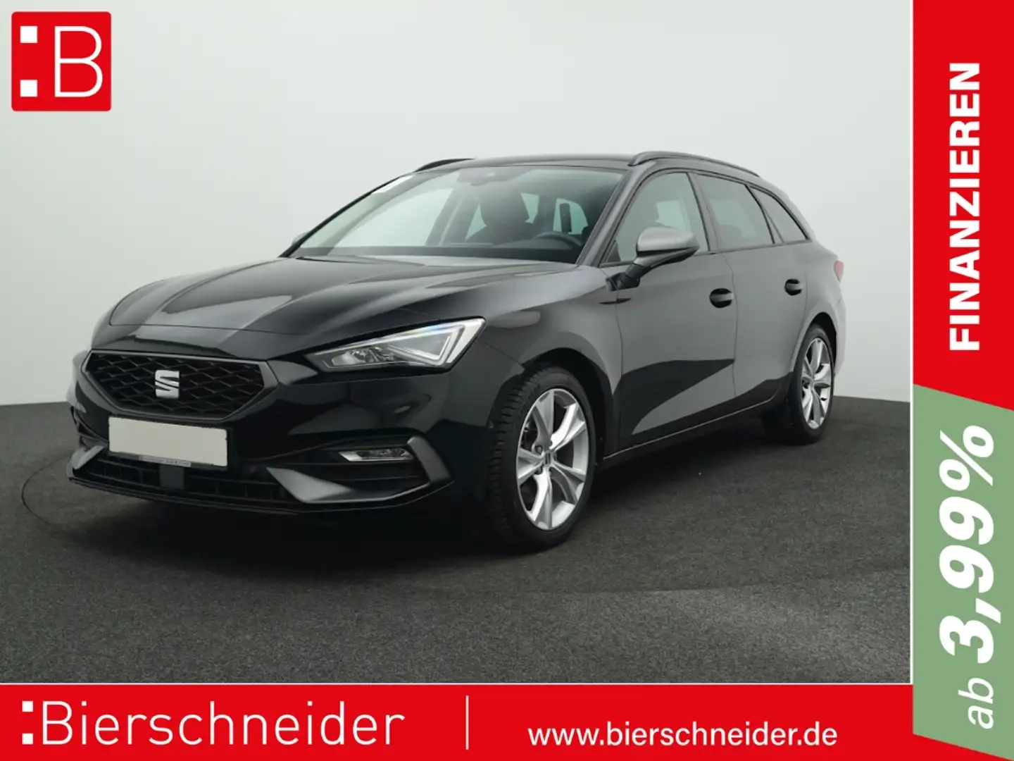 SEAT Leon Sportstourer 2.0 TDI DSG FR NAVI LED KAMERA Schwarz - 1