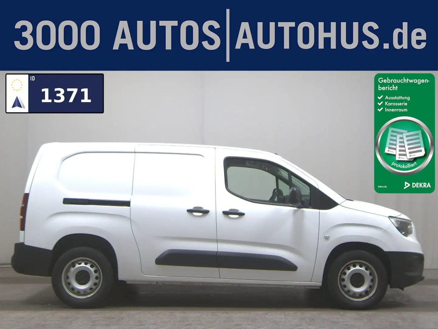 Opel Combo Cargo 1.5 D Kasten PDC Klima Weiß - 1