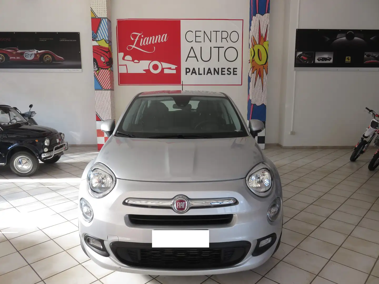 Fiat 500X 500 X 2015 1.6 mjt Cross 4x2 120cv dct Business* Argent - 1