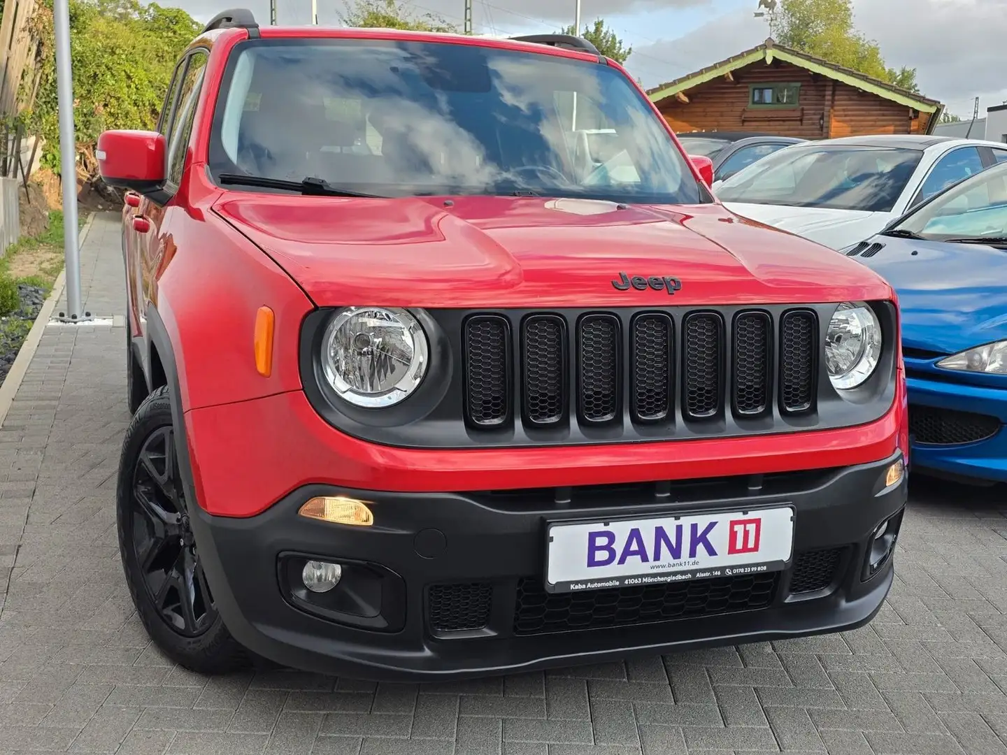 Jeep Renegade Dawn Of Justice/Navi/ Allwetterreifen- Rood - 2