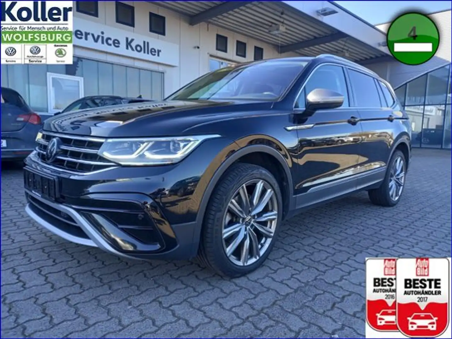 Volkswagen Tiguan Allspace 2.0 TSI DSG 4MO Panoramadach 20" Schwarz - 1