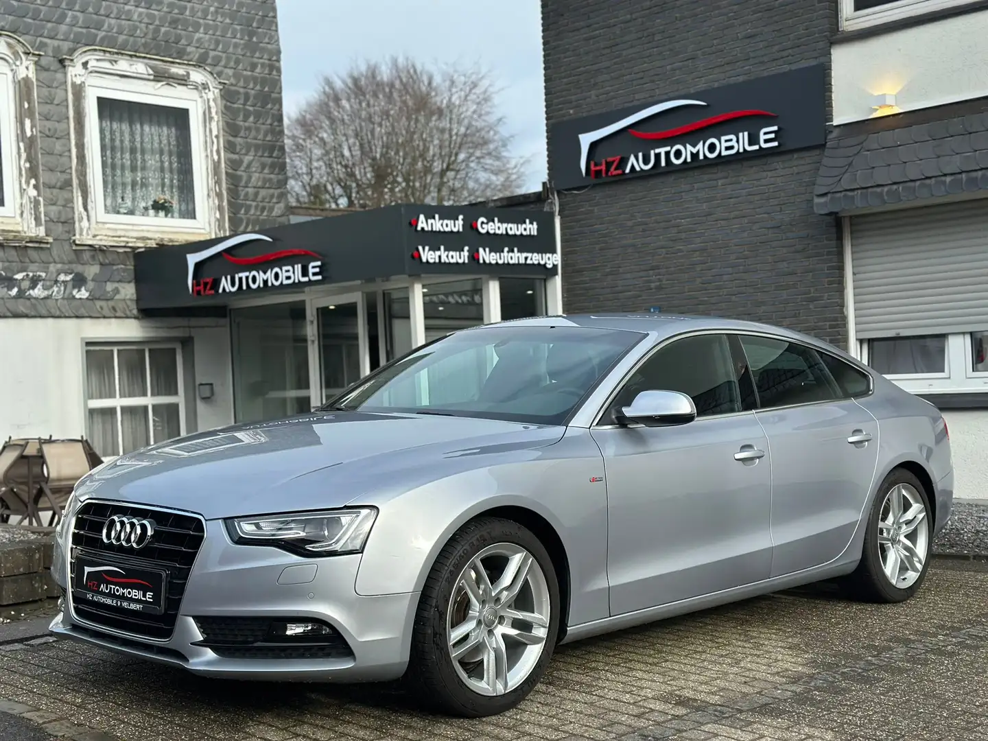 Audi A5 1.8 TFSI S-LINE*1.HAND*NAVI*TMP*SHZ*PDC*XENON Argent - 1