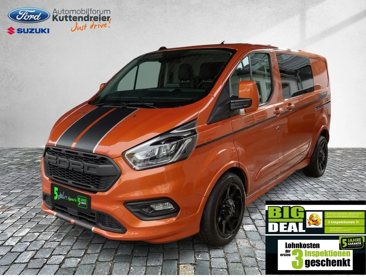 Ford Transit Custom Kasten 290 L1 Sport Standheizung Orange - 2
