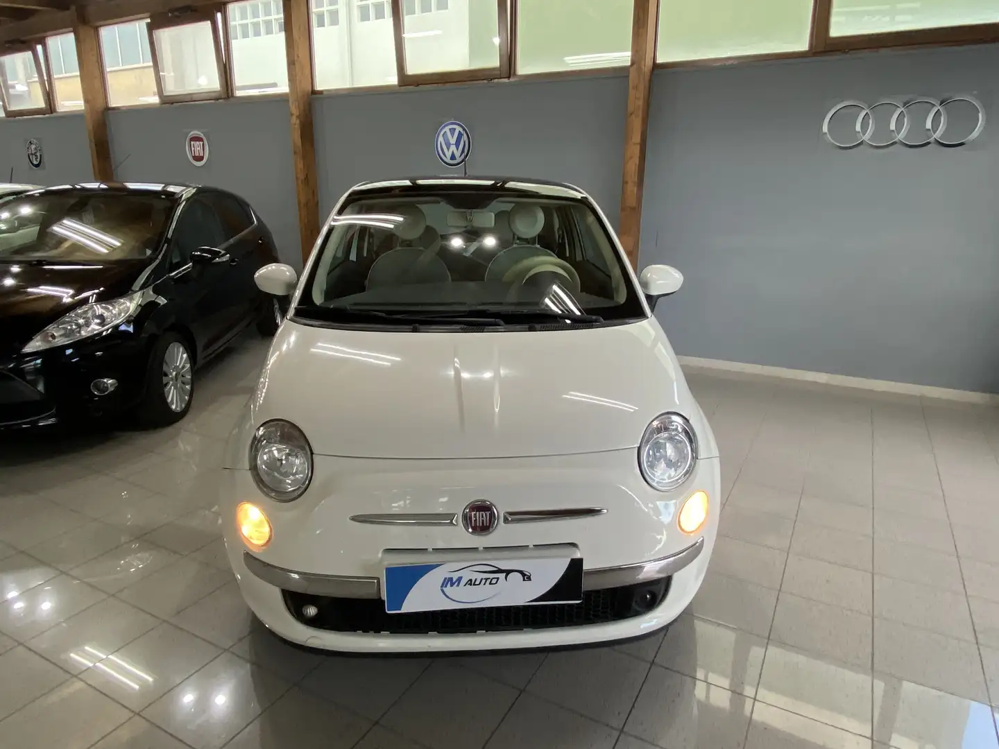 Fiat 500 1.2 Lounge 69cv Metano Bianco - 1