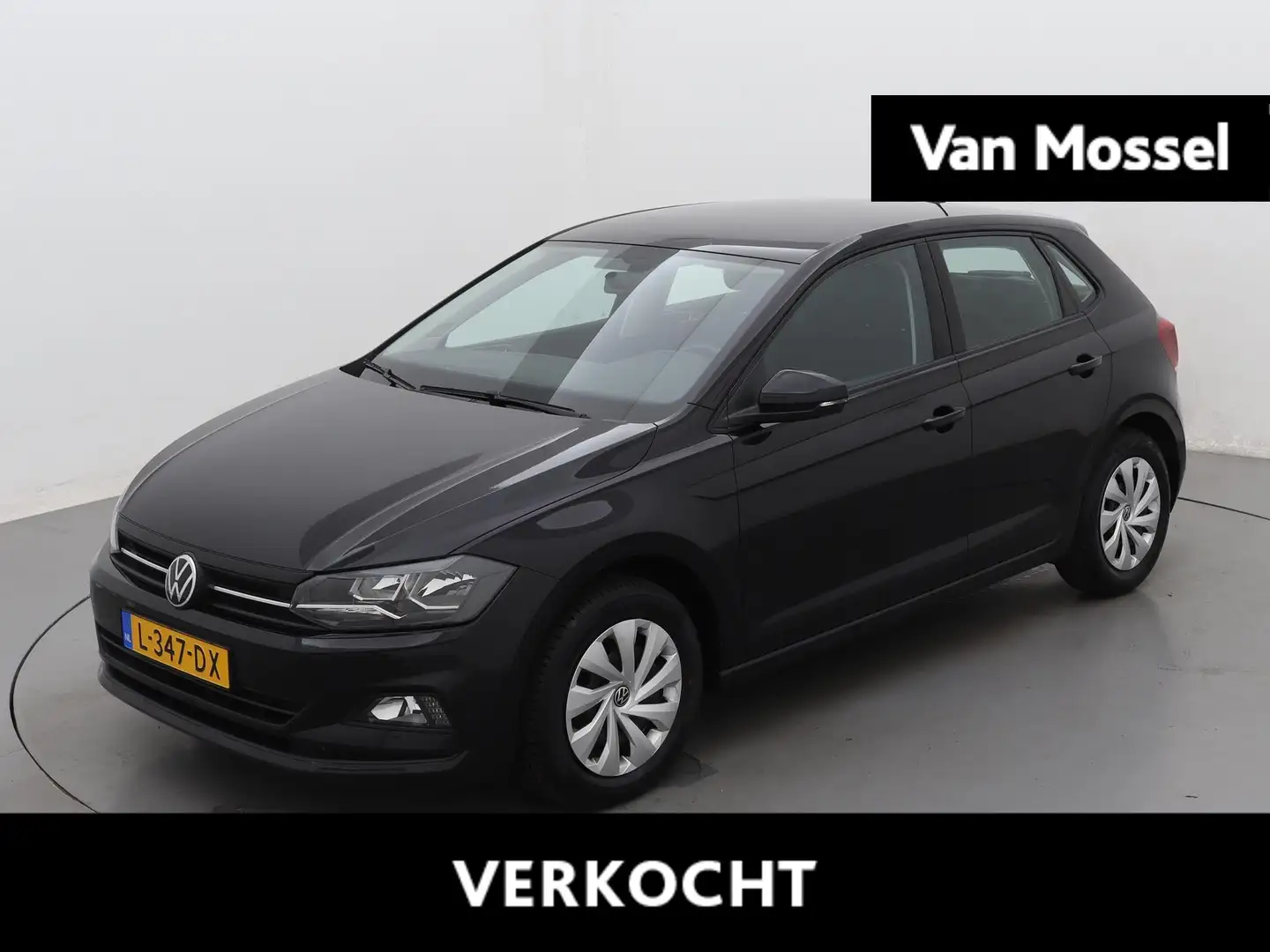 Volkswagen Polo 1.0 TSI Comfortline 95 PK | Navigatie | Parkeersen Zwart - 1