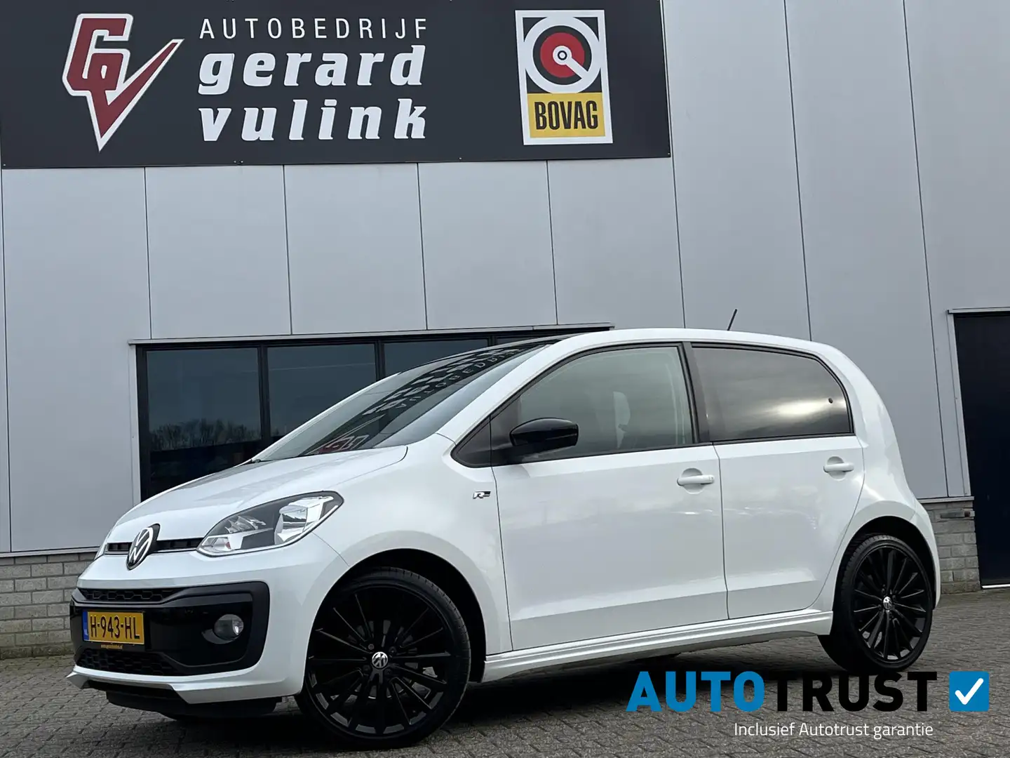 Volkswagen up! R-Line CAMARA DAB CRUISE PDC BLUETOOTH DONKER GLAS Wit - 1