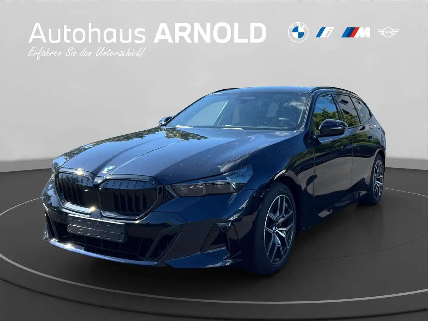 BMW 520 d Touring M Sportpaket Head-Up Harman Kardon Pano. Schwarz - 1