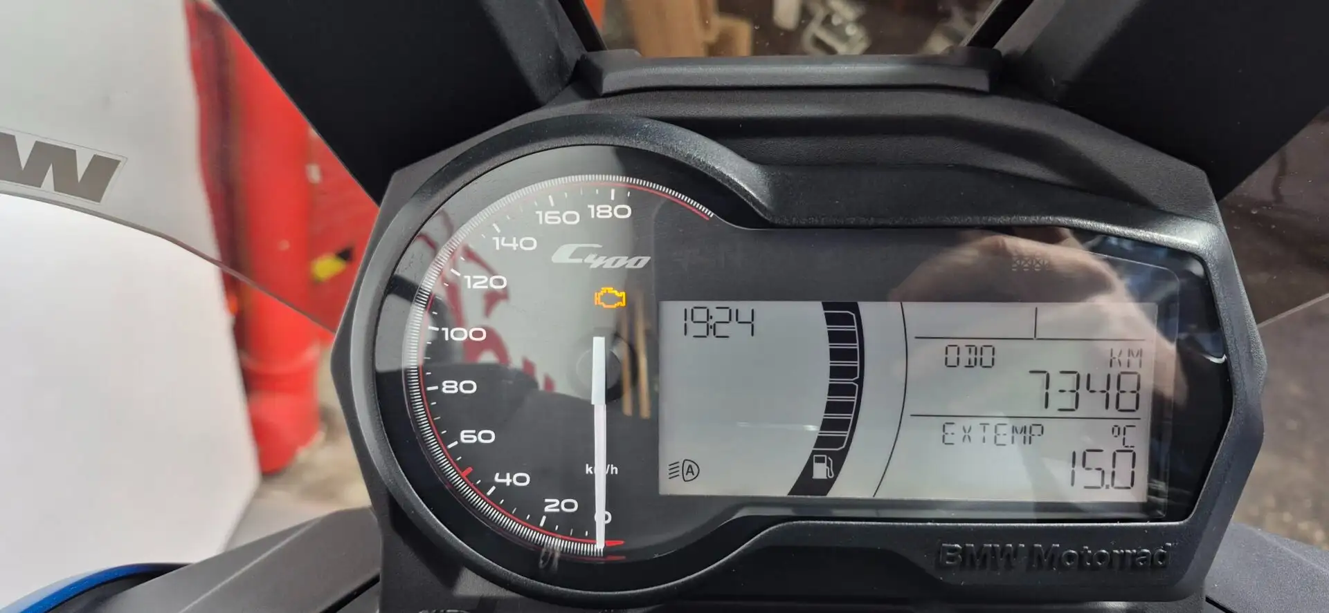 BMW C 400 X ***MOTODOC.BE*** Bleu - 2