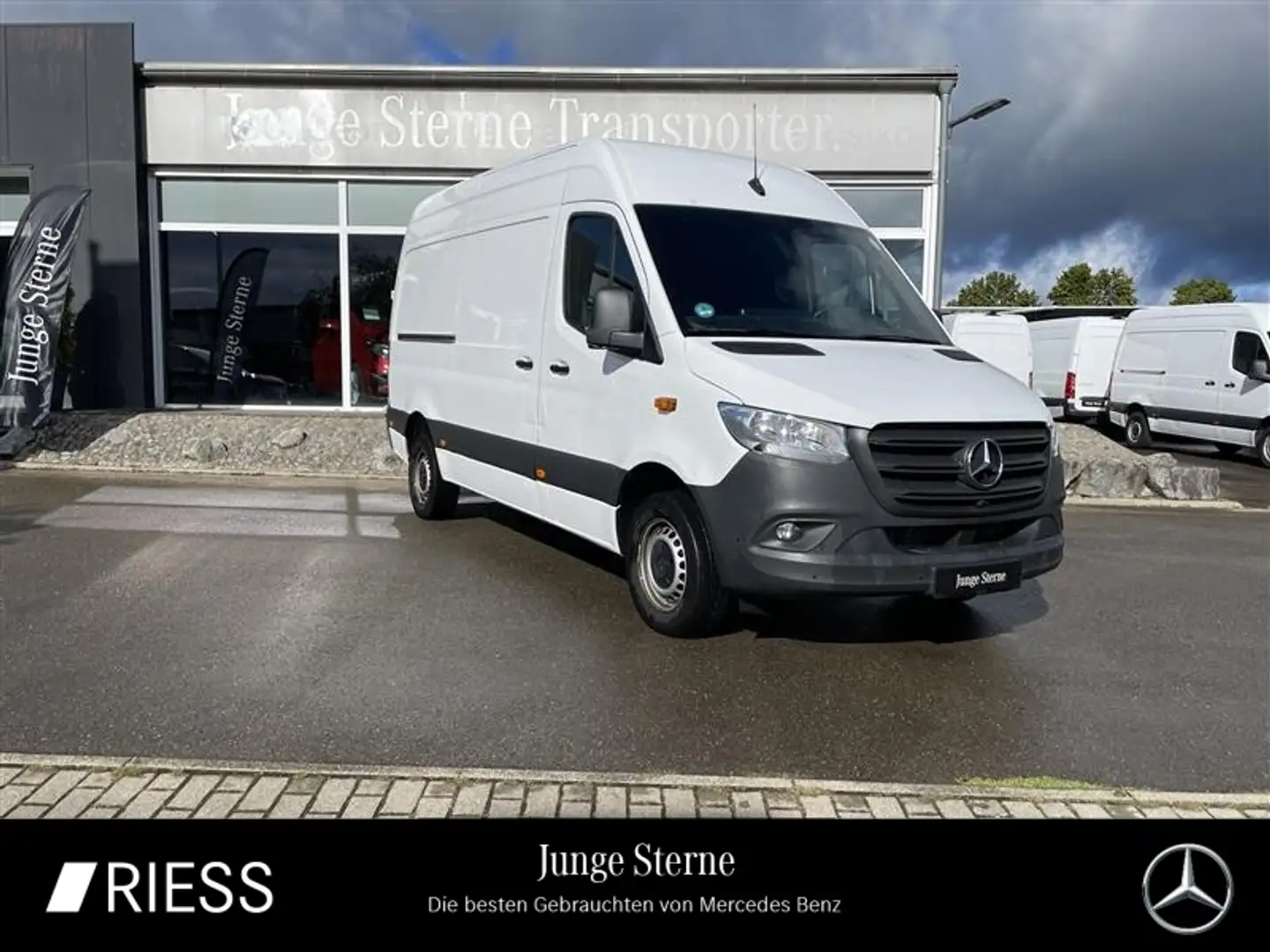 Mercedes-Benz Sprinter 317 CDI KA/L2H2/3665/AUTOMATIK/MBUX/NAVI/ Blanc - 1