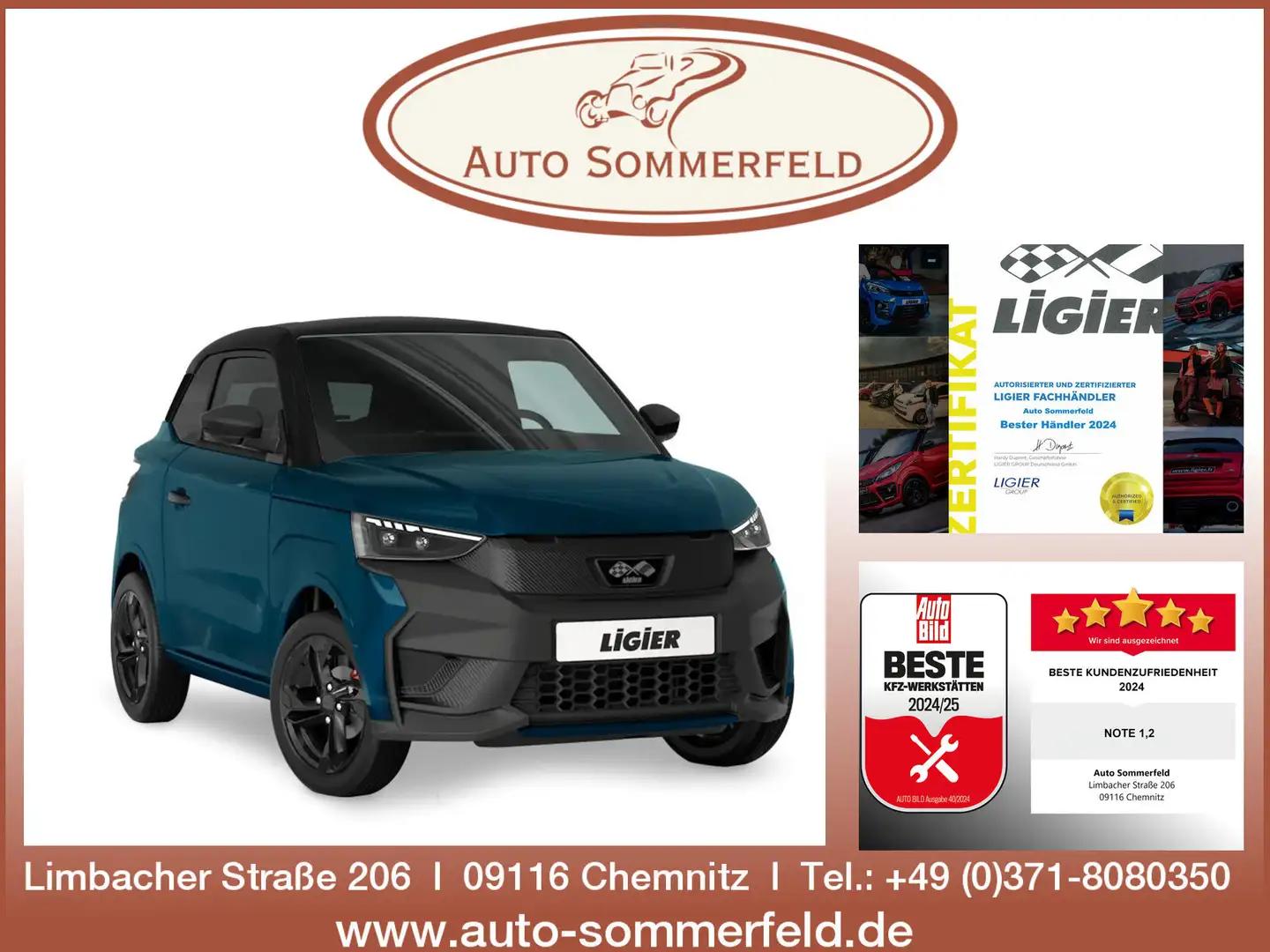 Ligier JS 50 Elite mit neuem Diesel Euro5+ Motor Bleu - 1
