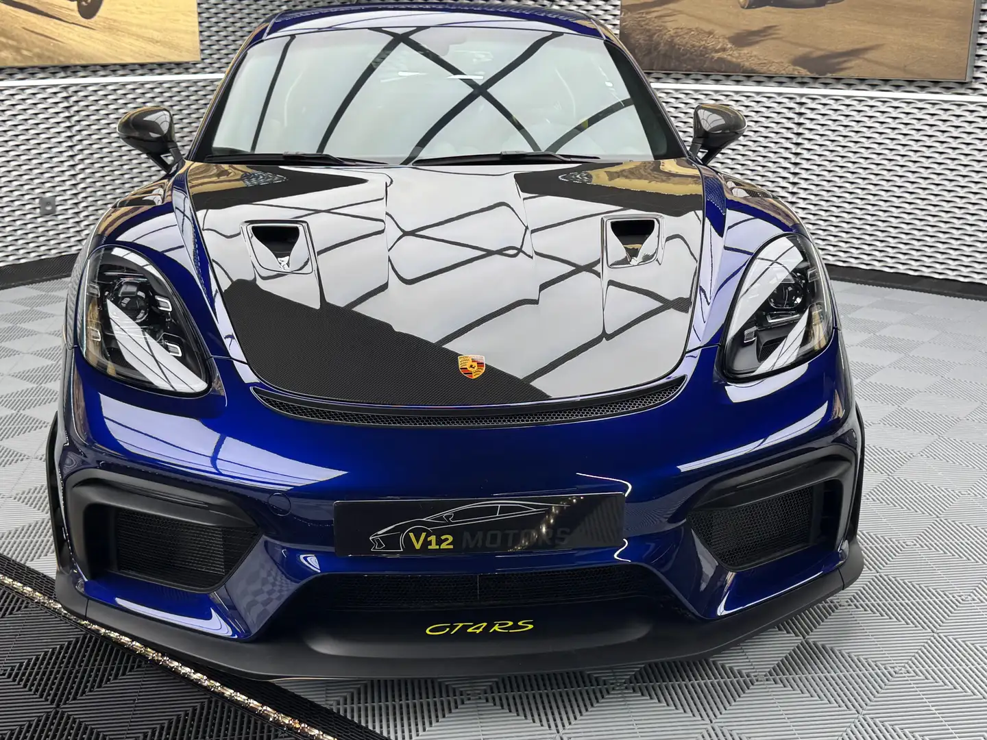 Porsche Cayman 718 Cayman GT4 RS Keramik Magnesium Full PPF Blau - 2