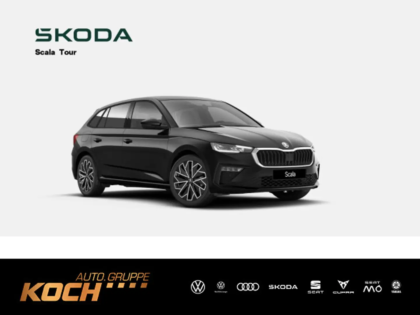 Skoda Scala Tour*1.0TSI*MATRIX-LED*AHK*RFK* Schwarz - 1